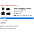 thumbnail image 2 of Tailgate Hinge Bushing - Compatible with 1997 Ford F-250 HD, 2 of 2