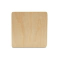 thumbnail image 3 of Wooden Unfinished Coasters 4 x 4 Inch, Bag of 12 Unfinished Blank Wooden Square Cutouts, Rounded Corners, Perfect for DIY and Craft Projects by Woodpeckers, 3 of 7
