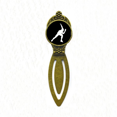 thumbnail image 1 of Sport Roller Skating Black Outline Bookmark Retro Office Label Page Marker, 1 of 4