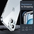thumbnail image 5 of JETech Case for iPhone 15 6.1-Inch, Non-Yellowing Shockproof Phone Bumper Cover, Camera Lens Full Protection, Anti-Scratch Clear Back (Clear), 5 of 6