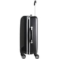 thumbnail image 4 of Denco Sports Luggage CLIUL204-SILVER 20 in. Indiana 8 Wheel ABS Plastic Hardsided Carry-On, Silver, 4 of 4