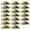 Gold, variant on 20Piece E Track Clips Cargo Anchors Fastening For Truck Trailers Cargo Tie Downs Transport Industry