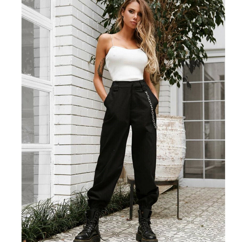 high waist joggers women