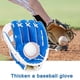 thumbnail image 4 of Guantes de béisbol cómodos, lanzador grueso de cuero sólido suave, guante de béisbol, guante de béisbol para niños, jóvenes, adultos, guante de campo Azul M Baoblaze Guantes de lanzador de béisbol, 4 of 8