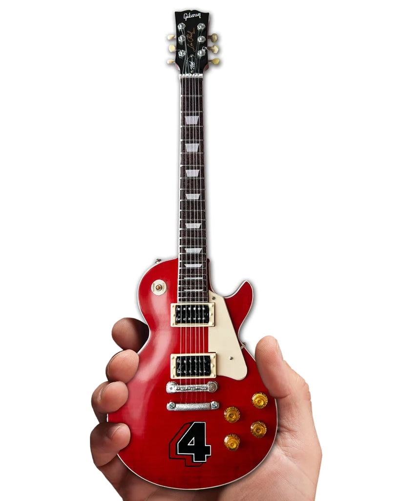 Slash Gibson Collectible Les Paul Standard Cherry 4 Album Edition Mini Guitar
