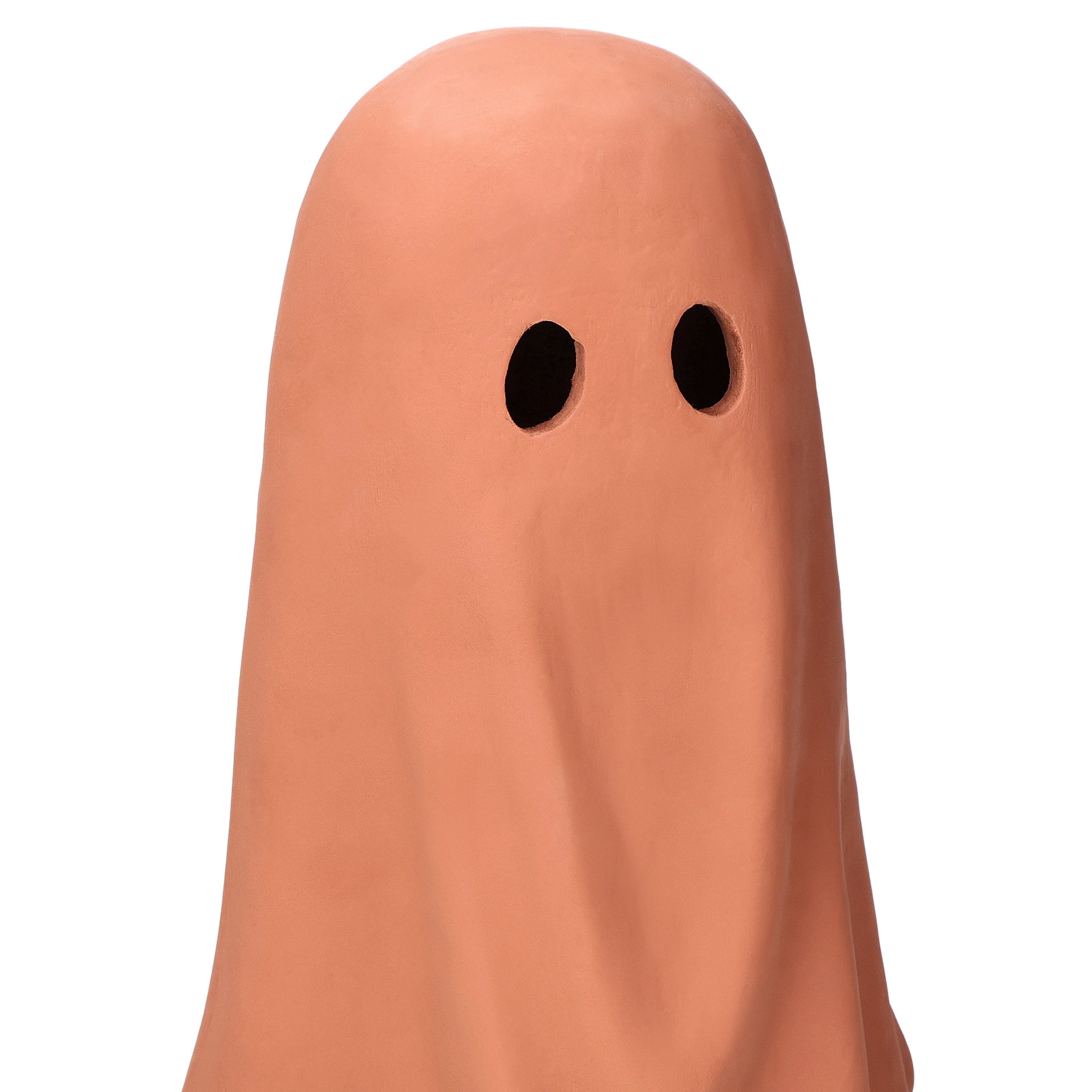Paper Mache Ghost Decoration, Brown, 10.9", Halloween by Way To Celebrate