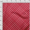 thumbnail image 2 of oneOone Cotton Silk Fabric Check & Geometric Print Fabric BTY 42 Inch Wide, 2 of 4