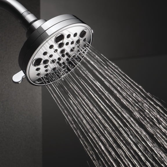 Delta 52638-20-PK 5 Setting Contemporary H2OKinetic Showerhead, Chrome