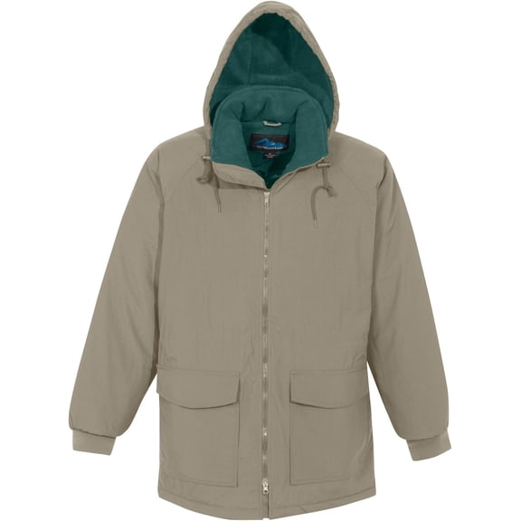 AFC Men's 3/4 Length Parka Jacket Windproof & Water Resistant Big & Tall Coat