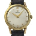 thumbnail image 1 of Pre-Owned Omega OMEGA Antique Watch Cal.244 Gold Plated x Leather Strap Manual Winding Analog..., 1 of 12
