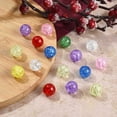 thumbnail image 2 of 80Pcs 8 Colors Transparent Crackle Glass Round Beads Strands No Hole Mixed Color 12mm 10pcs/color, 2 of 7