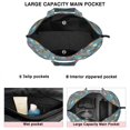 thumbnail image 3 of Pioneer Flower Floral Print Pattern Travel Tote Bags for Women Carry On,Large Weekender Bags for Women Travel,Multi Functional Duffle Bag for Work,Shopping,Sports, 3 of 5