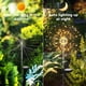 thumbnail image 3 of Lámpara fluorescente de jardín, 2 juegos de 120 fuegos artificiales LED de alambre de cobre, IP65, resistente al agua, 8 modos de guirnalda, para exteriores, patio, césped, parterre de flores, fiesta, 3 of 7