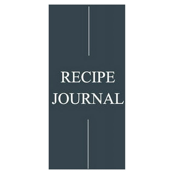 Recipe Journal, (Hardcover)