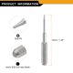 thumbnail image 2 of Uxcell 3pcs P2 Punta de destornillador de 5/32" Hex Shank 35mm/1.38 Longitud Magnética 5 Puntos Cabeza Hex Bits S2 Acero Destornillador, 2 of 7
