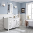 thumbnail image 3 of Water Creation Queen 36" Wood Single Bathroom Vanity in Pure White, 3 of 4