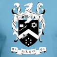 thumbnail image 3 of CafePress - Pi Alpha Phi Black And White Crest T Shirt - Fitted T-Shirt, Vintage Fit Soft Cotton Tee, 3 of 4
