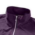 thumbnail image 6 of Lightweight Track Jackets for Men Casual Loose Fit Windbreaker Stylish Light Fall Spring Golf Work Dress Business Coat with Side Pocket, 6 of 8