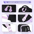 thumbnail image 6 of Girls Backpack, Kids Backpack for Girls, School bag for Primary Elementary Teenage, Middle School Students Bookbag(Dark Purple), 6 of 8