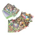 thumbnail image 1 of 60pcs Children Puzzle Exquisite Cartoon Pattern Kid Jigsaw Puzzles Toy Gift with Storage BoxJungle Adventure, 1 of 4