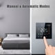 thumbnail image 2 of Termostato Inteligente ME82 con Pantalla Táctil y Control por Voz - Compatible con Tuya APP para Aire Acondicionado y Calefacción (16A, Negro), 2 of 6