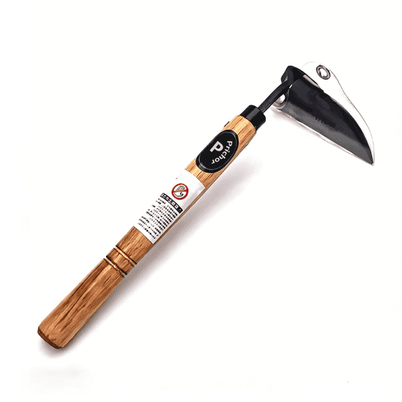 Prichor Chinese Weeding Sickle – Very Sharp Edge – Quick Work for Gardening – High Carbon Steel Blade – Full Size