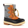 thumbnail image 1 of Acton Tom, Grey & Tan | Kids Winter Boots with Removable Felt, 1 of 1