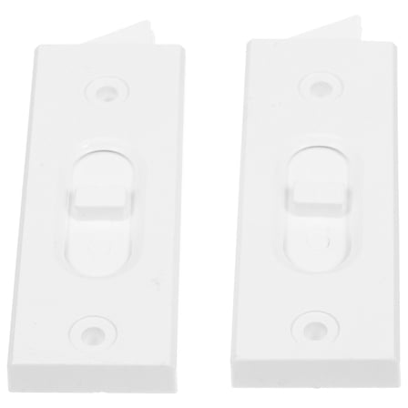 BESTONZON 1 Pair of Plastic Tilt Latch Window Clasp Replacement for Home Improvement