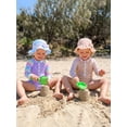 thumbnail image 5 of BemeyourBBs Toddler Baby Girl Heart Swimsuit Infant Bathing Suit One-Piece Swimsuits With Sun Hat Set Ruffle Rash Guard Long Sleeve Swimwear Summer Beach Wear, 5 of 9