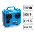 thumbnail image 3 of DemerBox DB2 Wireless Speakers Waterproof Portable Rugged Outdoor 40+ h Battery, Blue, 3 of 9