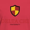 thumbnail image 3 of CafePress - Delta Chi Vertical Color Logo T Shirt - Women's Traditional Fit Dark T-Shirt, 3 of 4