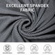 thumbnail image 4 of 3pcs Stretch Jacquard Chair Seat Covers,removable Chair Seat Cushion, 4 of 4