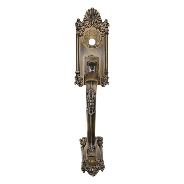 1 Juego de manija de puerta, cerradura de puerta Vintage, cerradura de puerta delantera, cerradura de manija de Metal, manija de cerradura de puerta delantera
