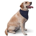 thumbnail image 2 of Naloa Navy Dark Blue Dog Bandanas 1PC Washable Triangle Dog Scarfs Premium Durable Fabric, for Small Medium Large Dogs and Cats, 2 of 6