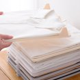 thumbnail image 4 of Organizador de ropa plegable de 5/10 Uds., organizador de camisetas, tablero para carpetas, divisores de ropa, organizador de tablero plegable Almacenamiento y organización del hogar Beige 10 piezas Toystoory HA001599-06, 4 of 6