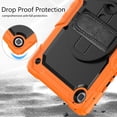 thumbnail image 7 of Allytech Rugged Case for Samsung Galaxy Tab A7 Lite 8.7" 2021 Model SM-T220 T225, Build In Screen Protector Hybrid PC 360 Rotating Stand Shockproof Shoulder Strap Lanyard Bumper Case Kids Friendly, 7 of 7