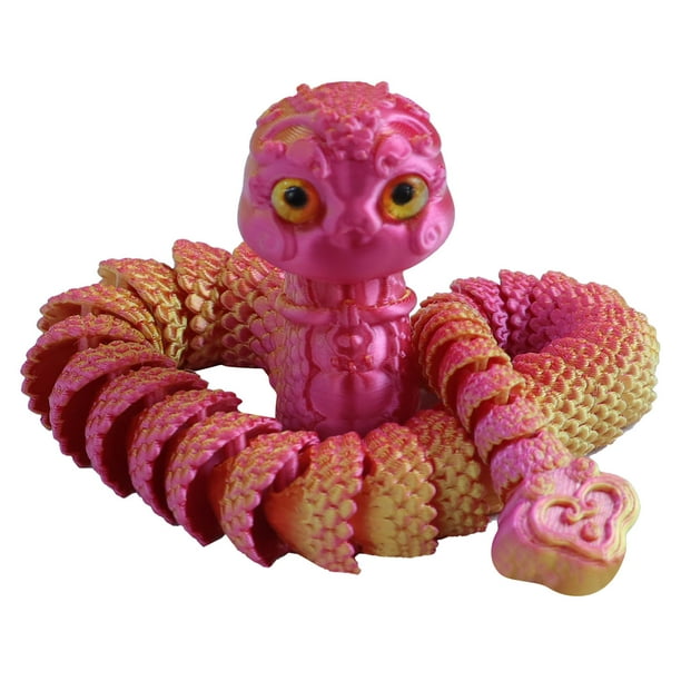 Juguetes De Animales Impresos En 3D Juguete Flexible Y Bonito Para Mascotas Impreso En 3D Juguetes Para Adultos Impresos En 3D Que Cambian De Color