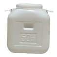 thumbnail image 1 of S SERENABLE Water Barrel Airtight Multipurpose Rain Barrel for Enzyme Fermentation White 50L Short, 1 of 9