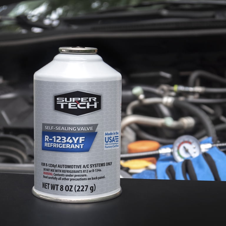 Super Tech 1234YF Refrigerant, 8oz - Walmart.com