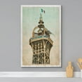 thumbnail image 2 of wall26 Canvas Print Wall Art Retro Vintage Eiffel Tower Flag Paris Architecture &amp; Maps Landmarks Digital Art Modern Art Decorative Scenic Urban Bohemian for Living Room, Bedroom, Office - 32&quot, 2 of 5