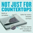 thumbnail image 3 of E-Cloth Kitchen Microfiber Cleaning Supplies Bundle for Kitchen, Sink, Dish and Stainless Steel Pot & Pans, 5 Pieces, 3 of 7