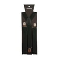 thumbnail image 2 of Suspenders for Audlts, Adjustable Elastic Y Shaped with Strong Metal Clips, Suspender for men, women, Black, 2 of 5