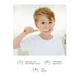 thumbnail image 3 of TBRUSH Nano Natural Bamboo Vegan Children's Toothbrush - White Color - Ultra Soft - Plastic Free, 3 of 5