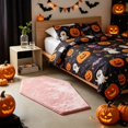 thumbnail image 4 of PSVFUJZ Coffin Shaped Halloween Bathroom Rug, 19.6x31.4 Inch Gothic Decor Bath Mat, Non-Slip Absorbent Microfiber Toilet Rug, Spooky Washroom Floor Carpet, Machine Washable, 4 of 6