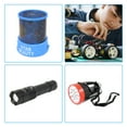 thumbnail image 5 of Interruptor de Botón de Auto-bloqueo Uxcell, 20 Pcs Pin Recto On/Off DC 30V 1A Interruptor de Control Micro, Negro/Blanco, 5 of 5