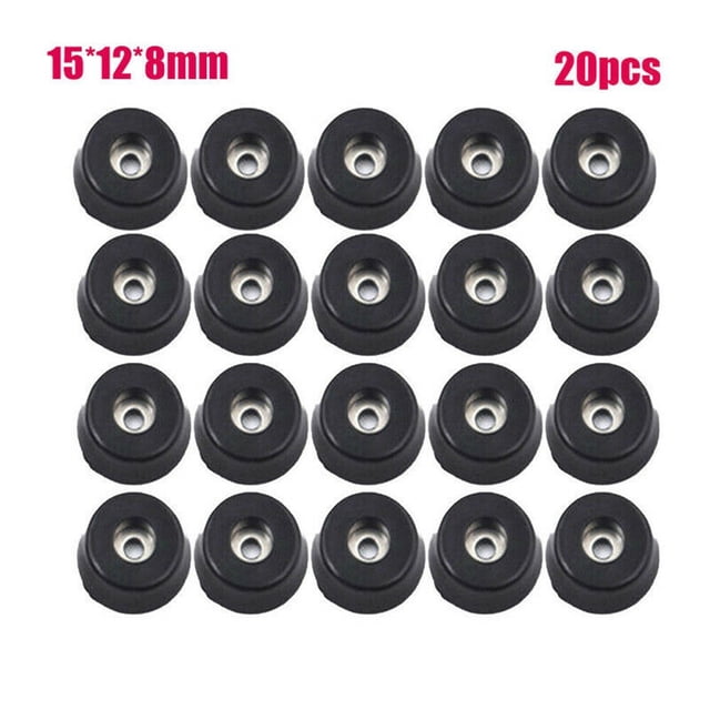 20pcs Rubber Table Chair Furniture Feet Leg Pads Tile Floor Protectors