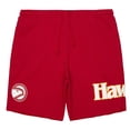 thumbnail image 2 of Men's Mitchell & Ness  Red Atlanta Hawks Game Day Shorts, 2 of 3