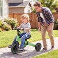 thumbnail image 4 of Gymax 5-In-1 Toddler Bike Kids Balance Bike w/ Removable Pedals Adjustable Handlebar Green, 4 of 10