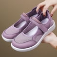 thumbnail image 5 of Norvail Womens Breathable Orthopaedic Walking Shoes, Slip On Mesh Flat Mary Jane Sneaker, Summer Casual Comfort Slip on Nurse Shoes for Work, 5 of 5