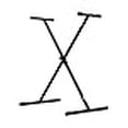 thumbnail image 3 of Stage Rocker Clavier Pliant Classique Style Simple-X & Support de Piano Numérique, Largeur et Hauteur Réglables, Durable et Robuste, Facile à Assembler pour Voyage/rangement, Noir Élégant, Alimenté par Hamilton, 3 of 4